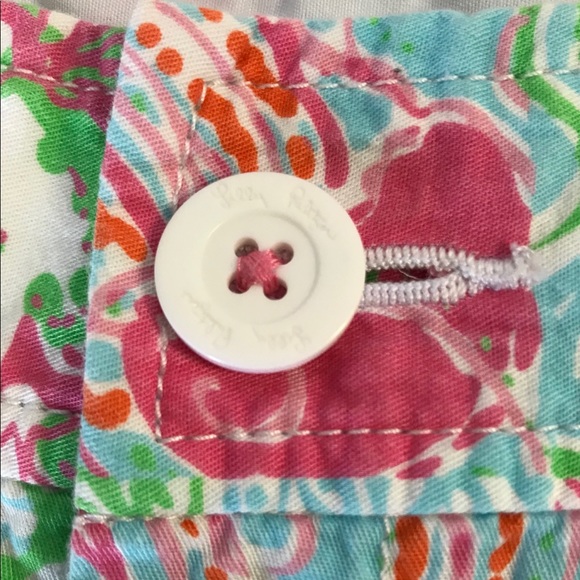 Lilly Pulitzer Callahan Patchwork Shorts - Picture 5 of 8